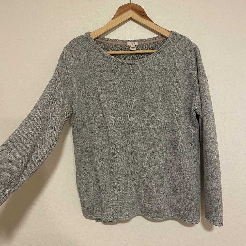 J Crew Gray Size M Sweatshirt